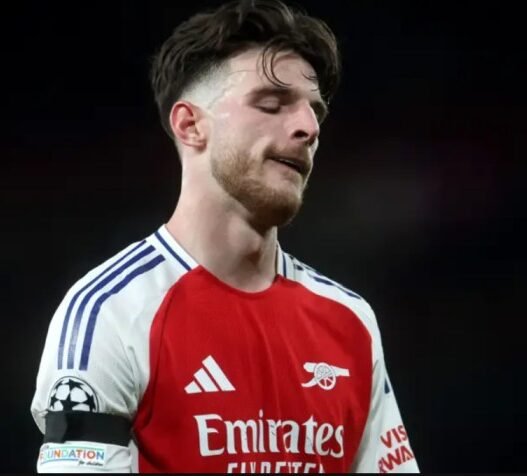 Dmebele scores in PSG vs Arsenal match