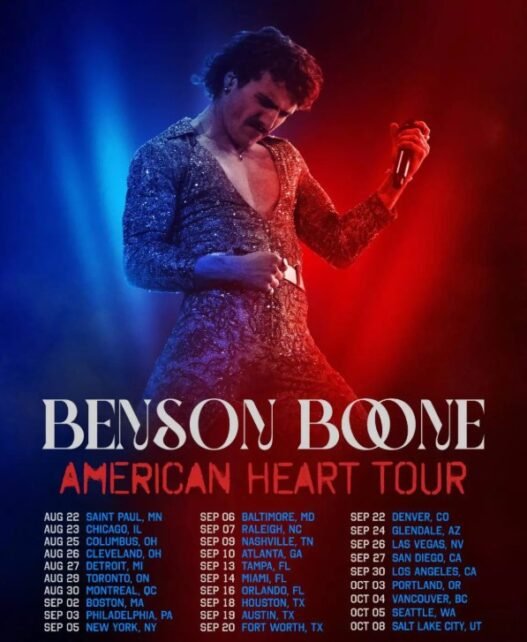Benson Boone 2025 American Heart Tour Dates & Tickets