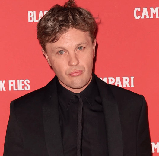 "Michael Pitt at a red carpet event before facing assault and sexual abuse allegations in Brooklyn."