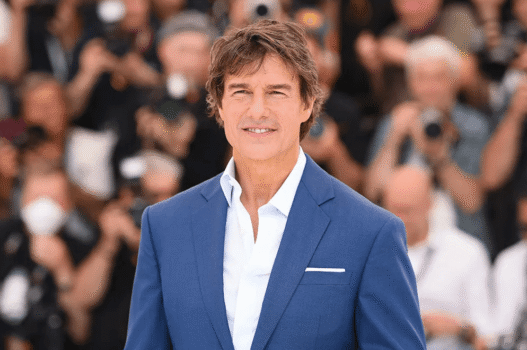 Tom Cruise at Cannes for Mission: Impossible – The Final Reckoning premiere.