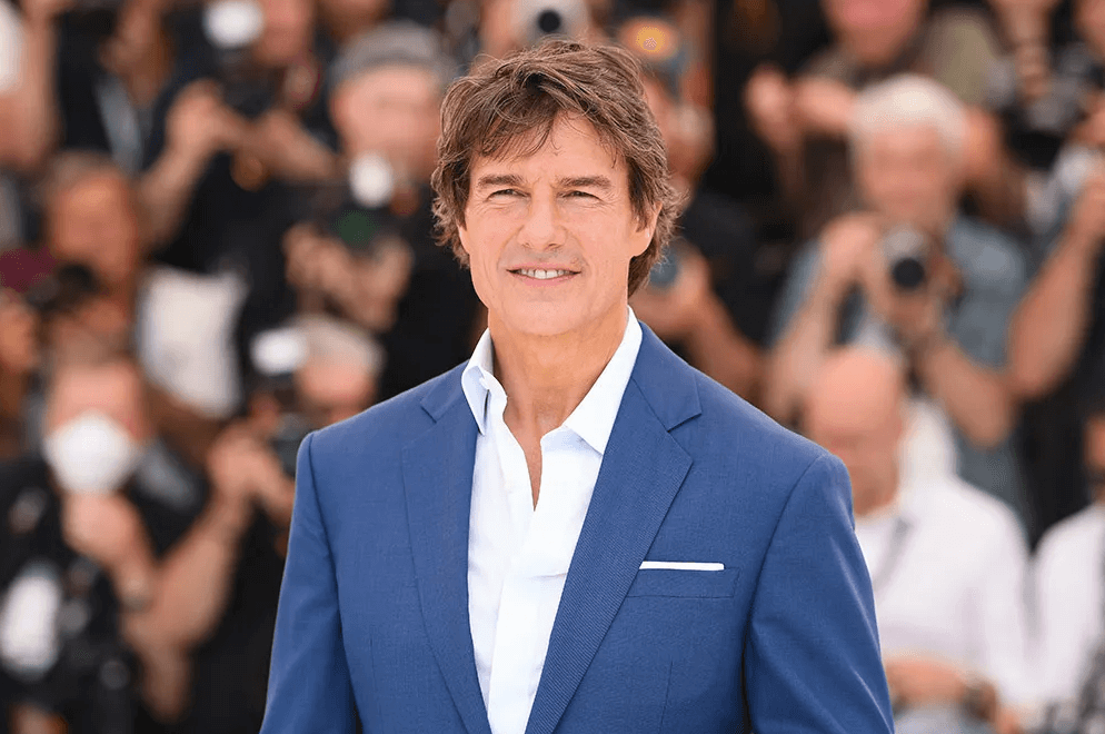 Tom Cruise at Cannes for Mission: Impossible – The Final Reckoning premiere.