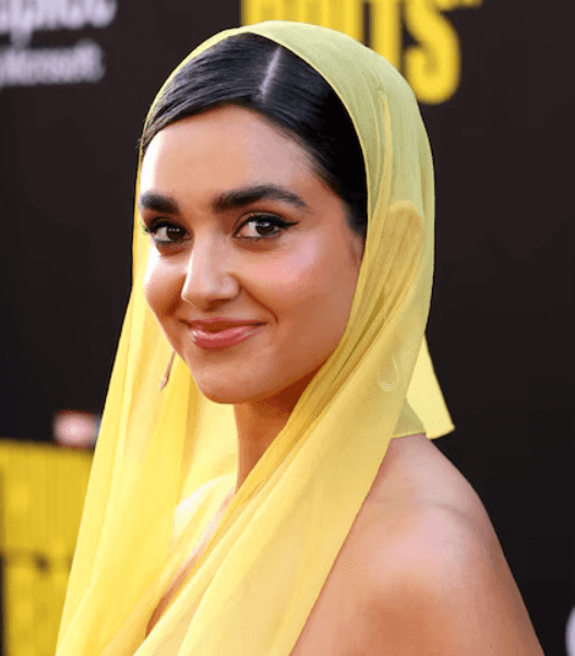 Geraldine Viswanathan as Mel in Thunderbolts, beside Julia Louis-Dreyfus.