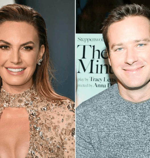 Elizabeth Chambers during her Today interview post-divorce.