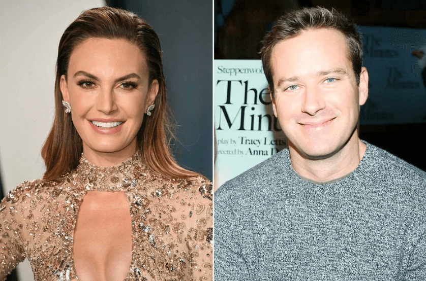 Elizabeth Chambers during her Today interview post-divorce.