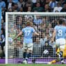 Kevin De Bruyne in action vs Wolves.