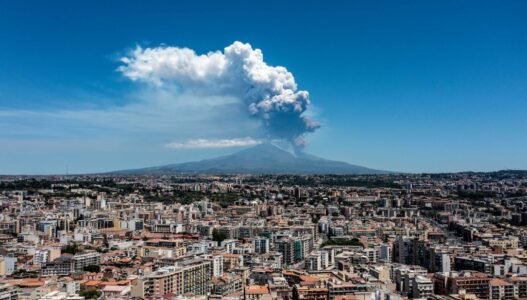 Mount Etna Erupts Again with Stunning Lava Fountain