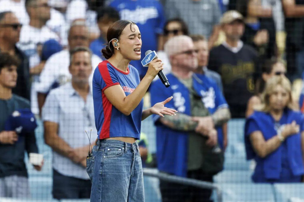 Nezza Sings Spanish National Anthem at Dodger Stadium Despite Team's Objection