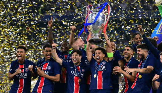 PSG Winning moment