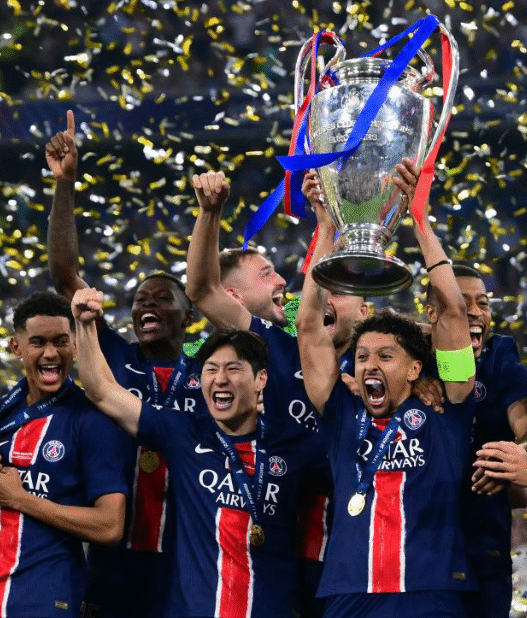PSG Winning moment