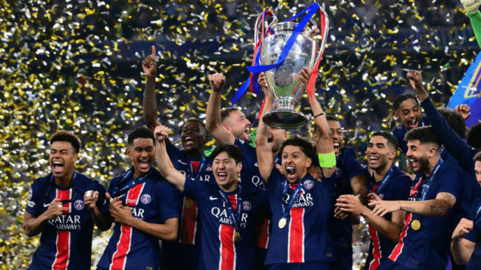 PSG Winning moment