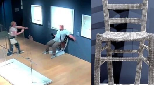 Tourist Destroys Swarovski ‘Van Gogh’ Chair Exhibit