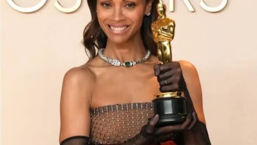 Zoe Saldaña Faces Backlash for Calling Her Oscar “Trans” and “They/Them” Without Speaking on